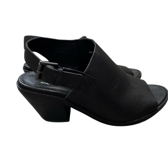 Eileen Fisher Glance Vacchetta Leather Slingback Sandals Size 6.5 - Picture 4 of 8